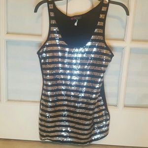 Sequined Tank